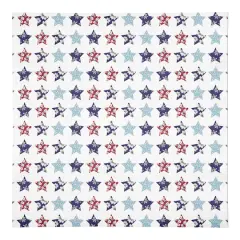 Floral Stars Cotton Twill Napkin