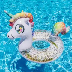 PoolCandy 40" Glitter Unicorn Pool Tube