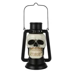 11" Skull Solar Lantern by Ashland&reg;