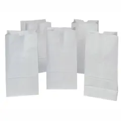 Pacon&reg; Rainbow&reg; White Kraft Bags, 50ct.