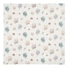 Multi Shell Coral Plus Cotton Twill Napkin Multi/Yellow/White