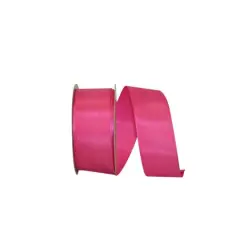 Reliant 1.5" x 25yd. Rhapsody Taffeta Wired Ribbon Hot Pink