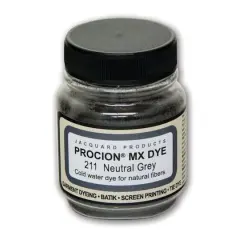 Jacquard Procion&reg; MX Fiber Reactive Dye, 0.67oz. 211 Neutral Gray
