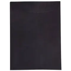 JAM Paper Black 9" x 12" Open End Envelopes
