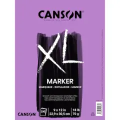 Canson&reg; XL&reg; Marker Pad, 9'' x 12''
