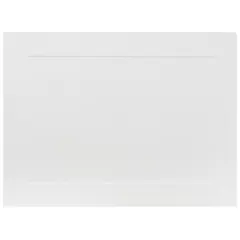 JAM Paper 5" x 6" White Panel Blank Flat Note Cards