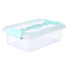 3.4qt. Storage Bin with Lid by Simply Tidy&reg; Mint