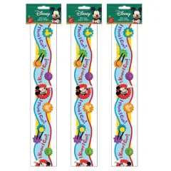 Eureka Deco Trim&reg; Mickey Mouse Clubhouse&reg; I Think I Can Extra Wide Cut Border, 111ft.
