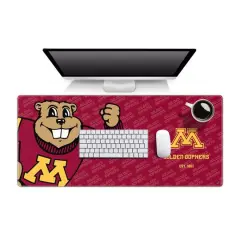 College Football Logo Series Desk Pad Minnesota Golden Gophers