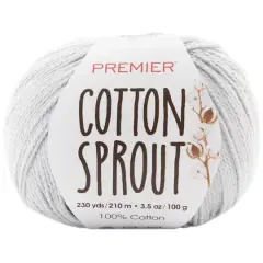Premier&reg; Cotton Sprout&trade; Yarn Silver