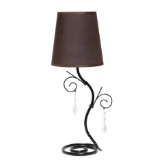 Creekwood Home Priva 19" Ivy Metal Winding Table Lamp