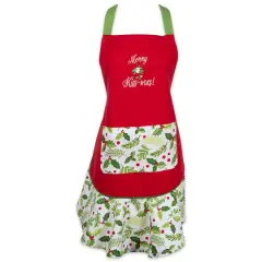 DII&reg; Merry Kissmas Ruffle Apron
