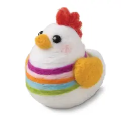 Chicken Felting Kit by Loops & Threads&reg;