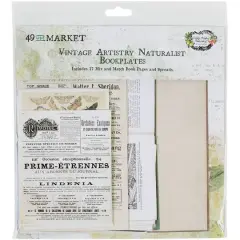 49 and Market Vintage Artistry Naturalist Bookplates