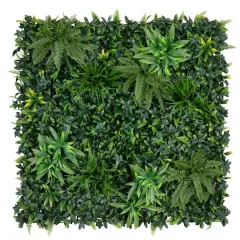 40" Andean Cloud Forest Artificial Living Wall Panel
