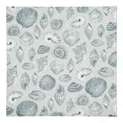 Multi Shell Cotton Twill Napkin Blue/Gray