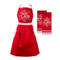DII&reg; Mrs. Claus Chef Kitchen Set