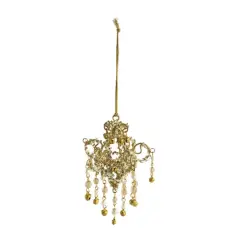 Hello Honey&reg; 6" Gold Chandelier Style Ornament