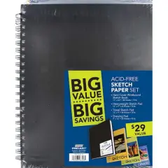 Pro Art Acid-Free Sketch Paper Set