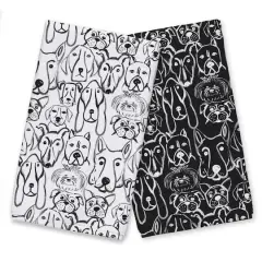 Funny Dog No.2 Tea Towel Set