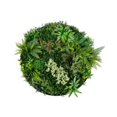 38" Framed Amazon Rainforest Artificial Living Wall Art Panel