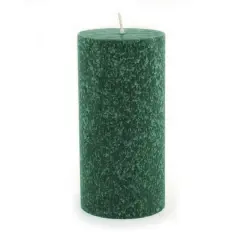 Root Candles 3" x 6" Unscented Timberline&trade; Pillar Candle Dark Green