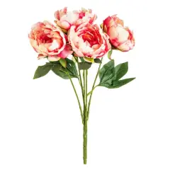 Artificial Pink Peony Bunch