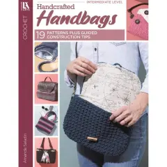 Leisure Arts&reg; Crochet Handcrafted Handbags Book