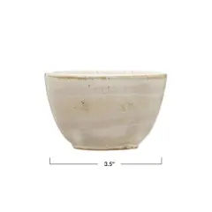 Hello Honey&reg; 3.5" Reactive Glaze Stoneware Bowl Set