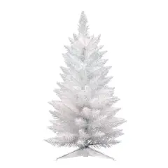 2.5ft. Unlit Sparkle White Spruce Artificial Christmas Tree