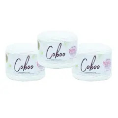 3 Pack Lion Brand&reg; Coboo&reg; Yarn White