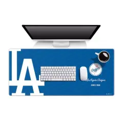 MLB Logo Series Desk Pad Los Angeles Dodgers
