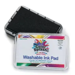 Color Splash!&reg; Black Washable Ink Pad