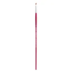 Princeton&trade; Velvetouch&trade; Series 3900 Long Handle Angle Bright Brush, Size 6