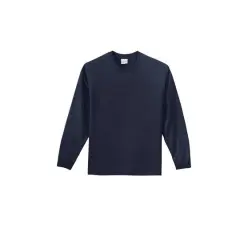 Port & Company&reg; Tall Long Sleeve Essential T-Shirt Deep Navy
