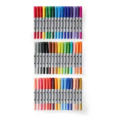 48 Color Dual Tip Permanent Markers by Artist's Loft&trade;