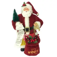 Santa's Workshop 12" Iowa State Santa