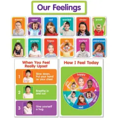 Scholastic&reg; Teaching Resources Our Feelings Bulletin Board Set, 15ct.