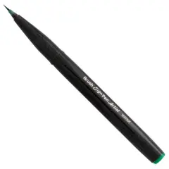 Pentel&reg; Sign Pen&reg; Micro Brush Tip Pen Green