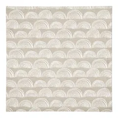 Half Moon Pattern 10" x 10"Cotton Twill Napkin