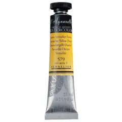 Sennelier French Artists' Watercolor, 21mL 579 Sennelier Yellow Deep S1