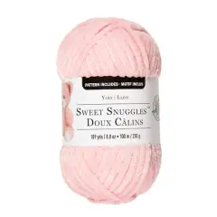 Sweet Snuggles&trade; Yarn by Loops & Threads&reg; Pink