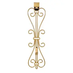 Village Lighting Adjustable Elegant Wreath Hanger Gold