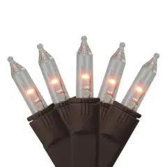 50ct. Clear Perm-O-Snap Mini String Lights