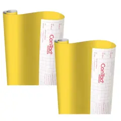 Con-Tact Creative Covering&trade; Adhesive Covering, 18" x 16 ft. Yellow