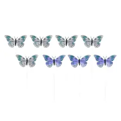 Blue Feather Butterflies, 8ct. by Ashland&reg;