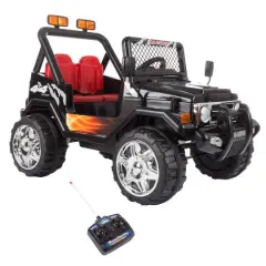 Toy Time Black Battery Powered Ride-On All Terrain Sporty Truck