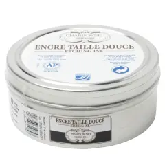 Charbonnel Etching Ink, 200mL Black Luxe