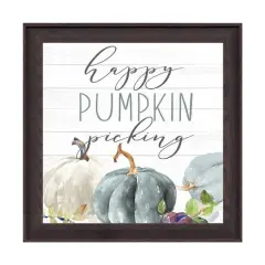 Timeless Frames&reg; Happy Pumpkin Picking Framed Wall Art