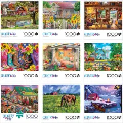 Assorted Country Life 1,000 Piece Puzzle
